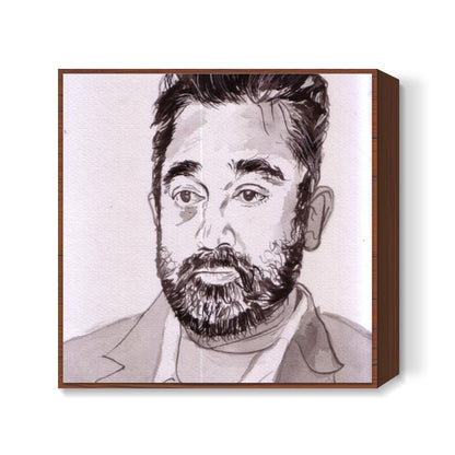 Bollywood superstar Kamal Haasan knows an actor is a character first Square Art Prints