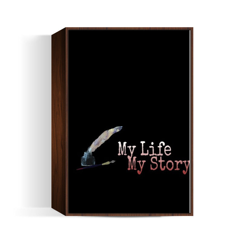 My story Notebook Wall Art