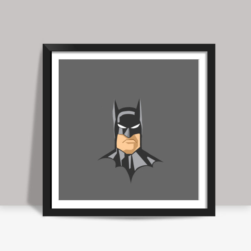 Batman minimal Square Art Prints