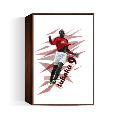 Lukaku Manchester United FC Wall Art