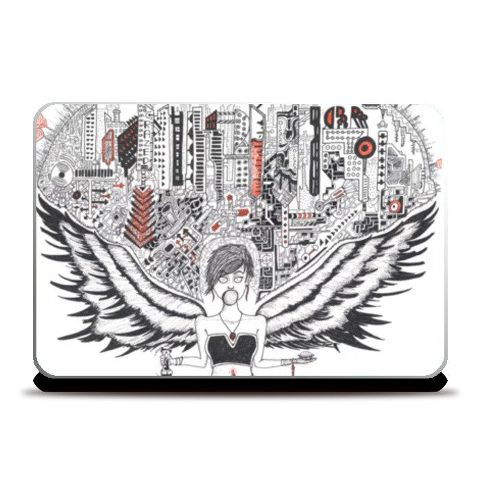 Laptop Skins, Urbanite Angel Laptop Skins