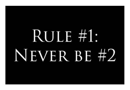 Rule No. 1 Wall Art