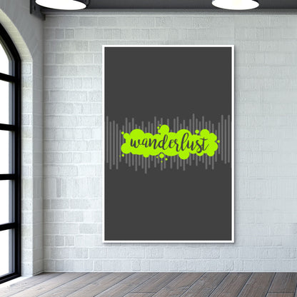 Wanderlust (Green) Wall Art