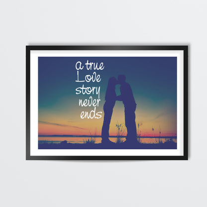 A True Love Story Wall Art