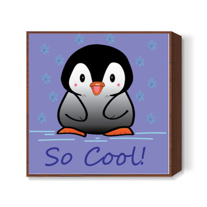 Cute Penguin Square Art | Isha Rathee