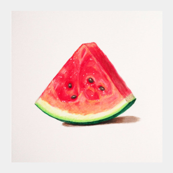 Square Art Prints, Watermelon Square Art