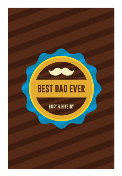 Best Dad Ever Art PosterGully Specials