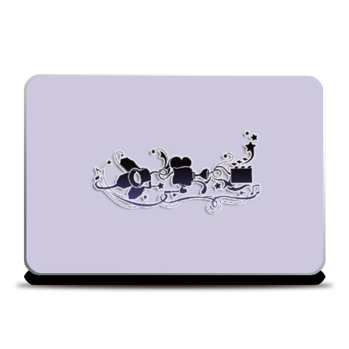 Laptop Skins, Lights Camera Laptop Skin