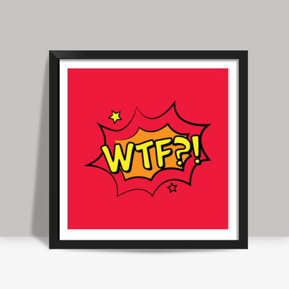 Comic Square Art Prints