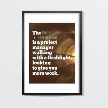 Project Manager - Office Decor Wall Art