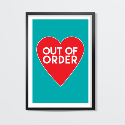 Out of Order Wall Art