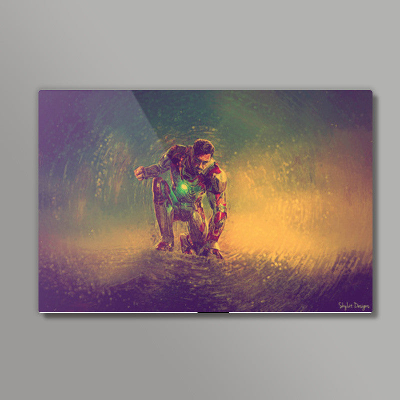 Iron Man Painting Wall Art