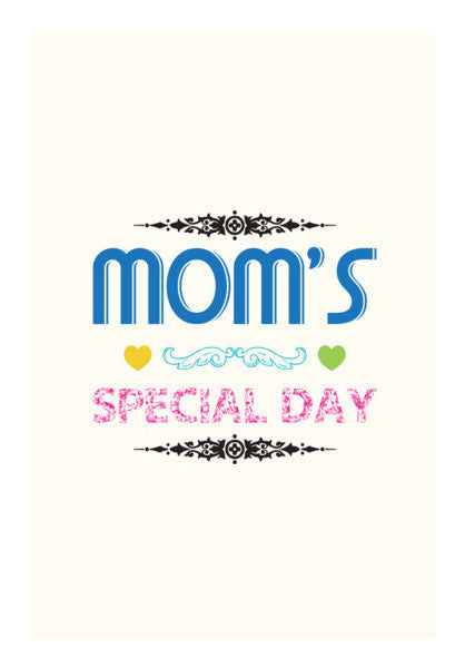 Mom's Special Day Art PosterGully Specials