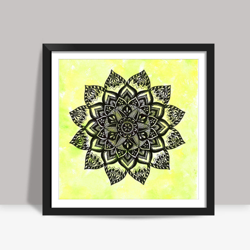 Mandala Art Square Art Prints