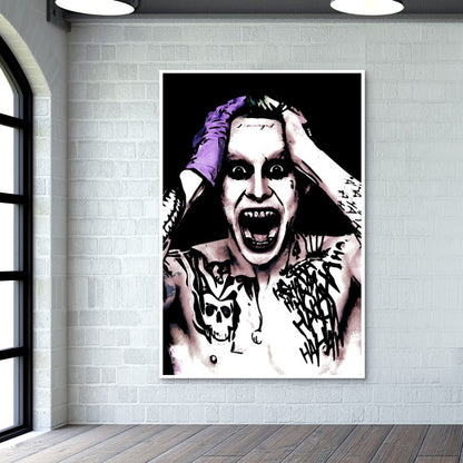 Joker Jared Letto Batman Suicide Squad Comic Movie Character Artwork