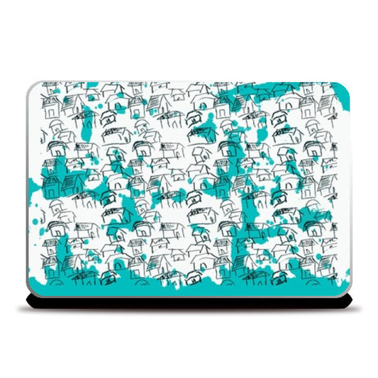 little huts Laptop Skins