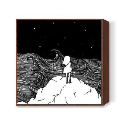 Celestial Waves Square Art Prints