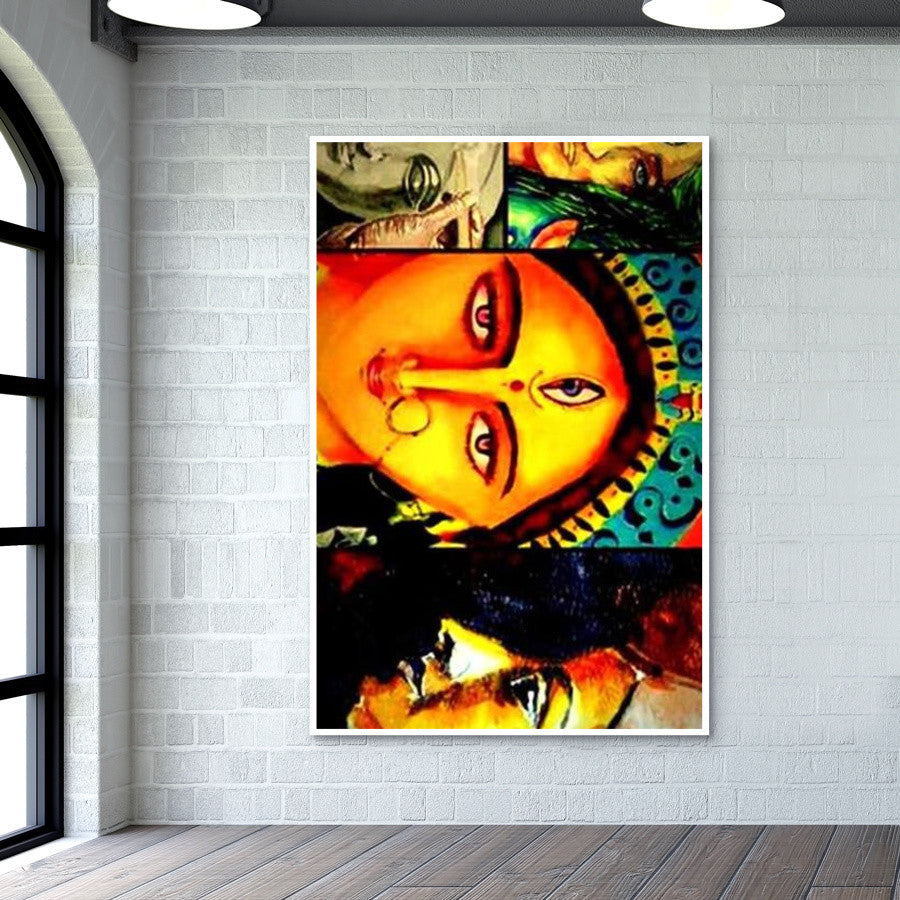 ma durga  Wall Art