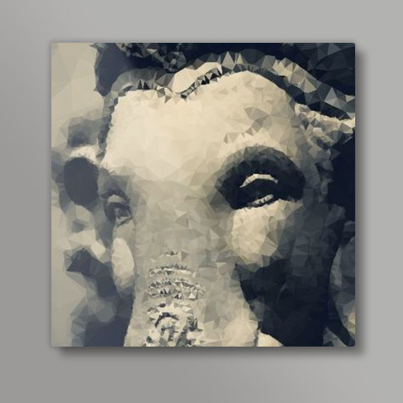 Ganesh Low Poly Square Art