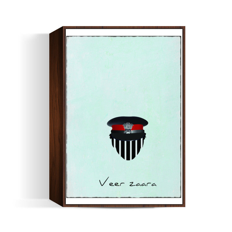 Veer Zaara Minimalist poster Wall Art