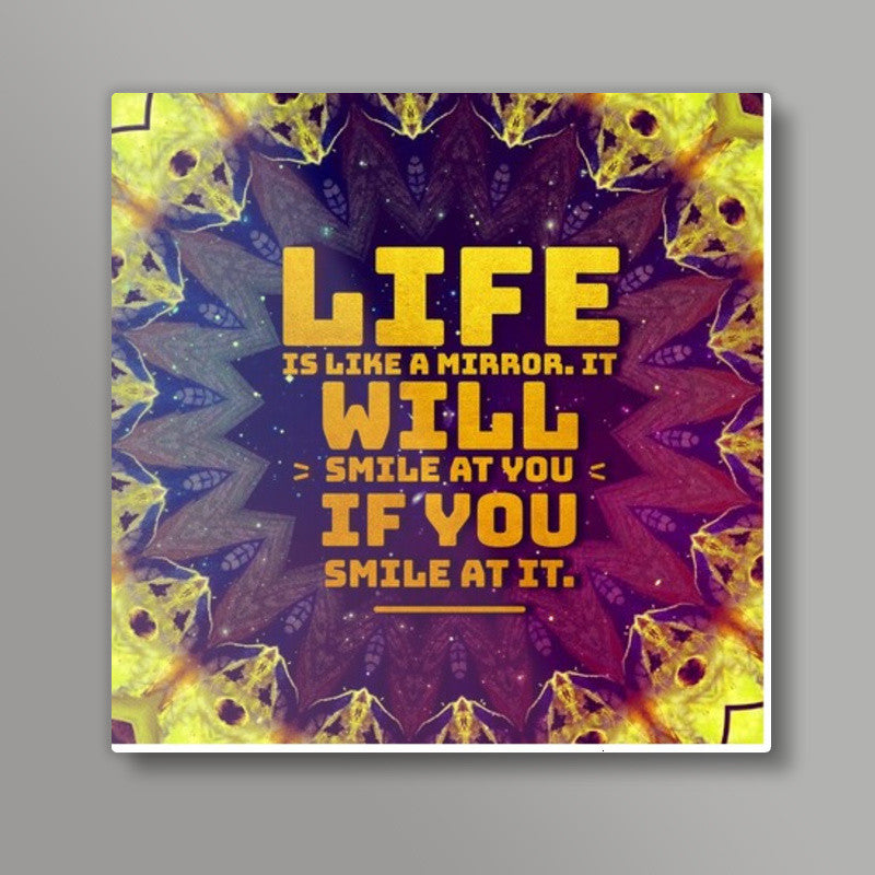 Motivational Quote Square Art Prints