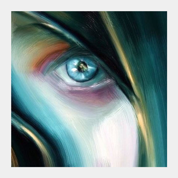 Square Art Prints, The Eye Square art | Divakar Singh, - PosterGully