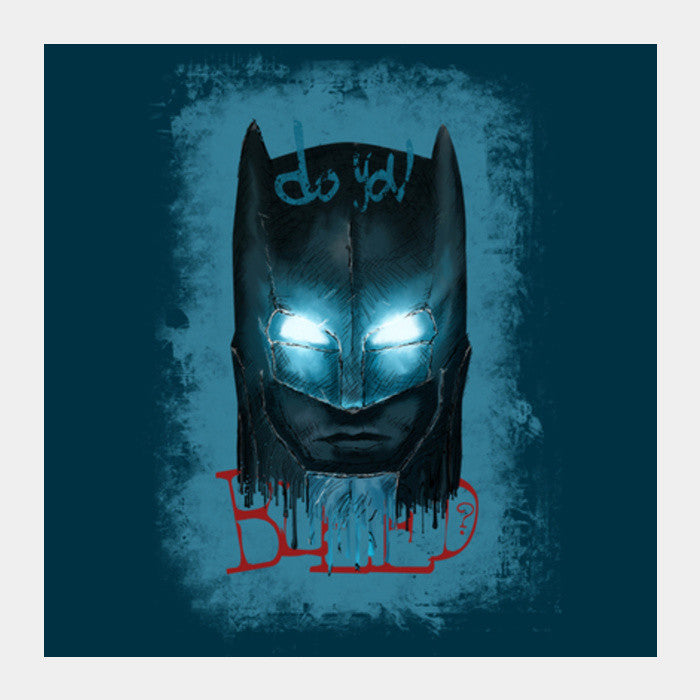 Square Art Prints, DO YOU BLEED ? Square Art Prints