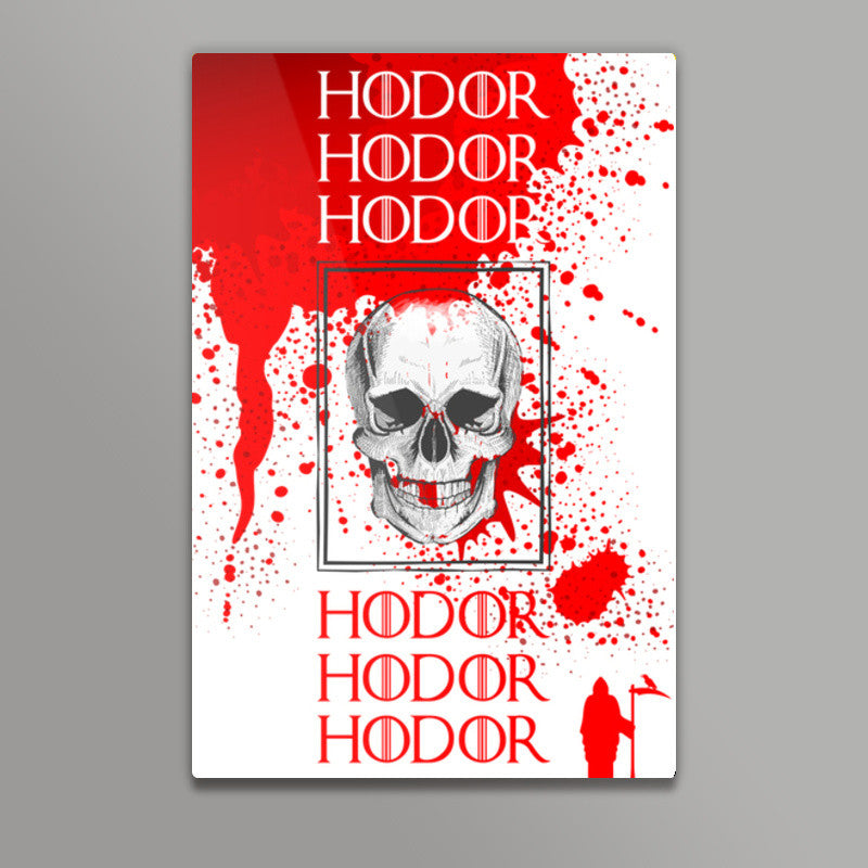 Hodor Game of Thrones Wall Art