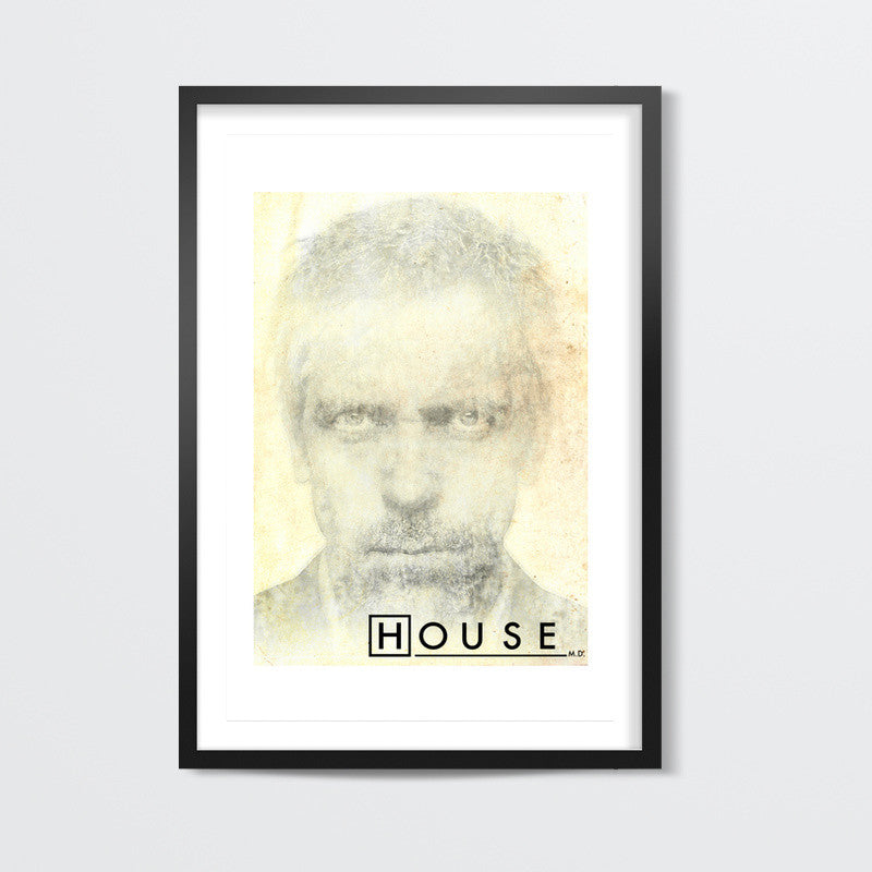 House Grunge Wall Art