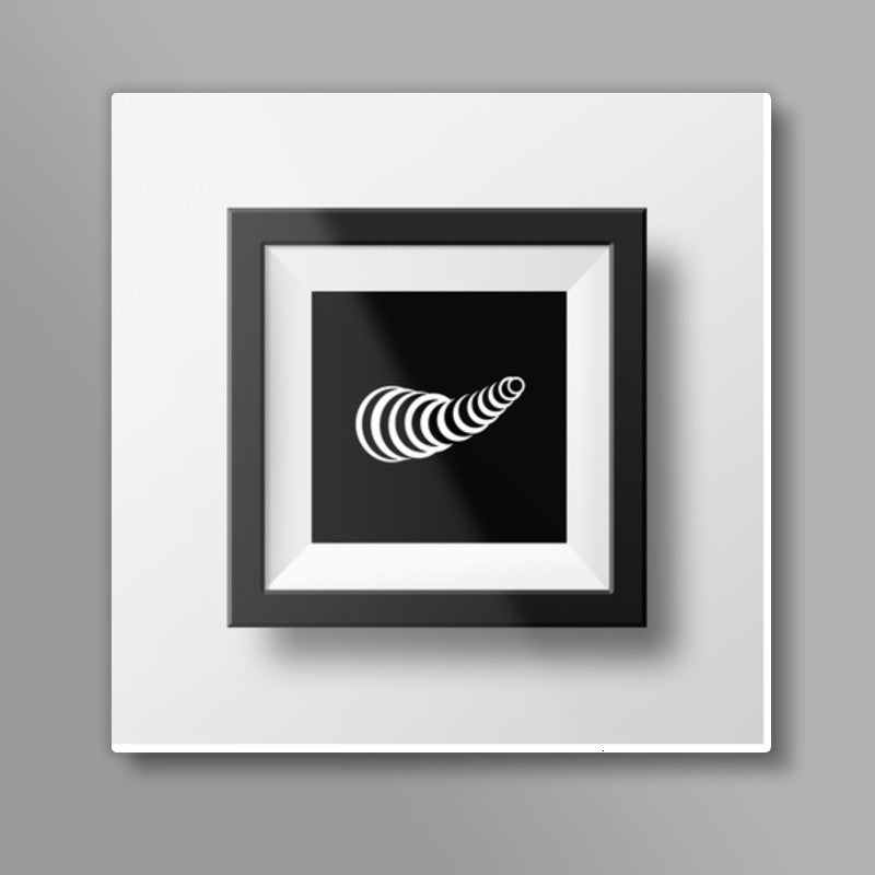 Illusion wall art Square Art Prints