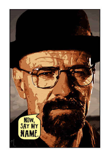 Wall art, Heisenberg(Breaking Bad)