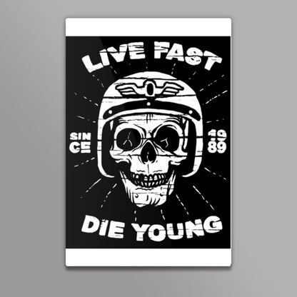 Live Fast 1 Wall Art