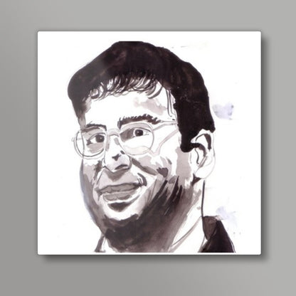 The Master Strategist Viswanathan Anand Square Art Prints