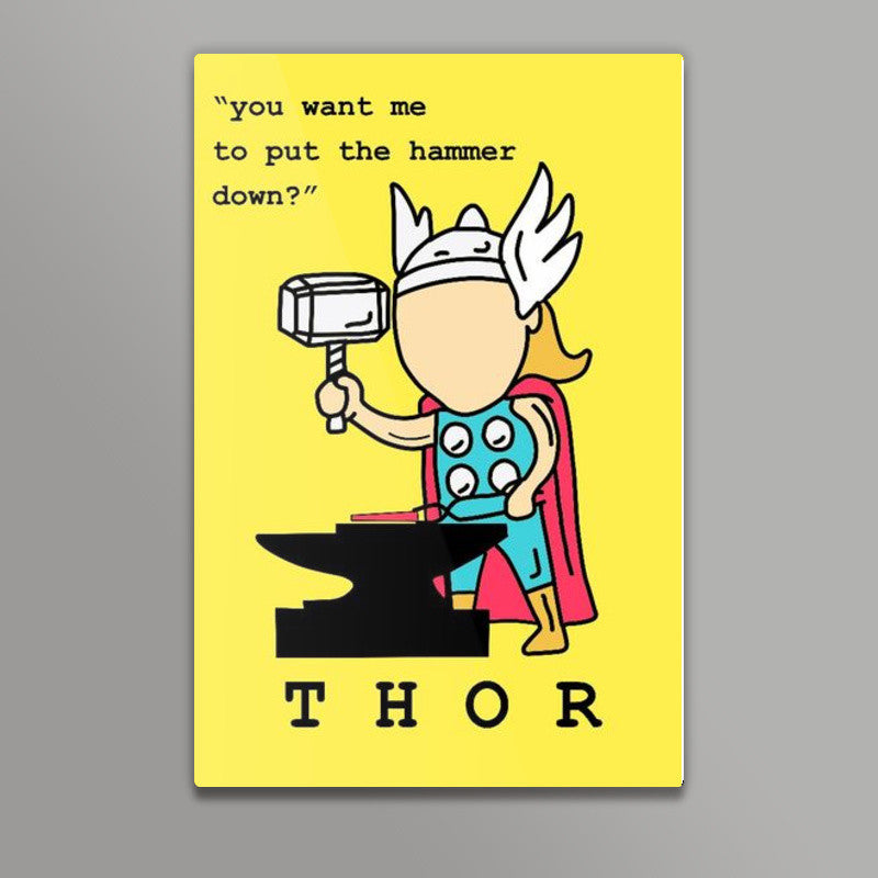 Thors Job Wall art