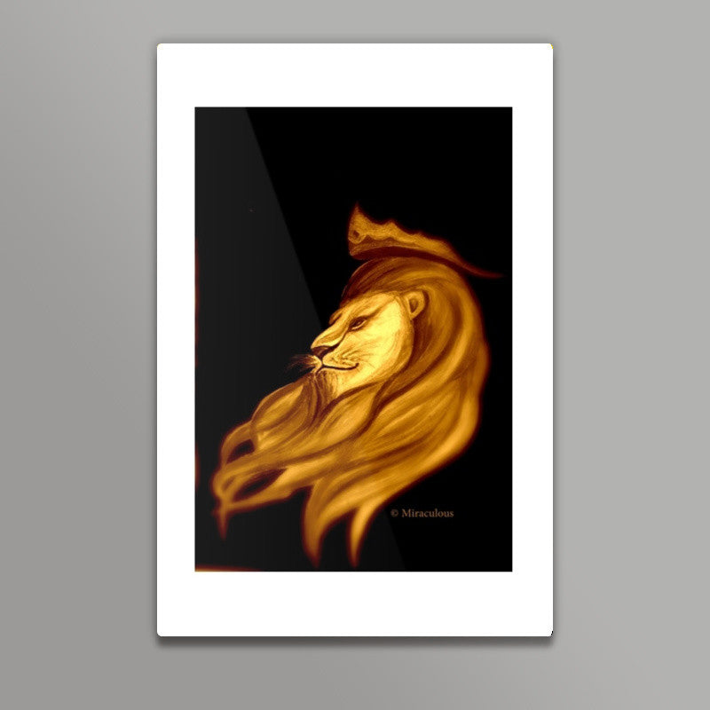 The King | Leo Wall Art