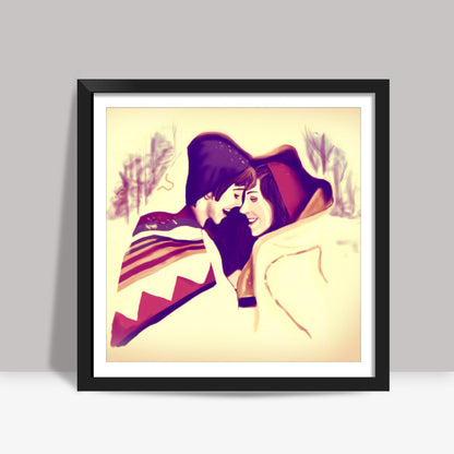 when im in love Square Art Prints