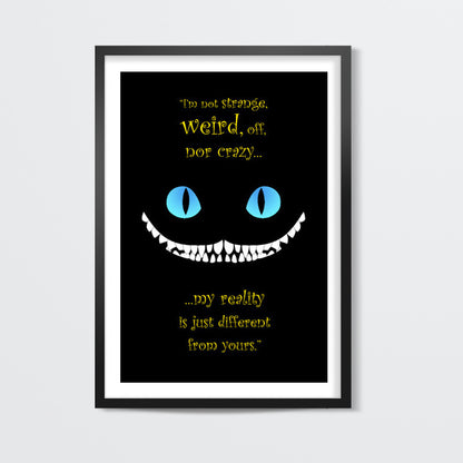 Chesire Cat Wall Art | Loco Lobo