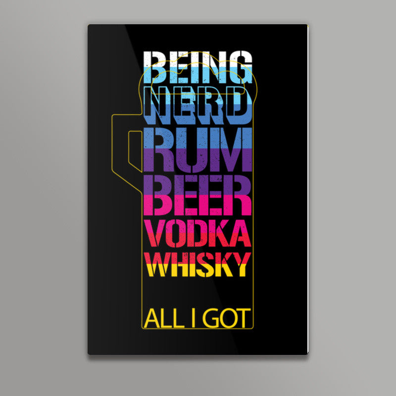 The Beer Nerd Wall Art