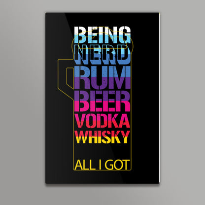 The Beer Nerd Wall Art