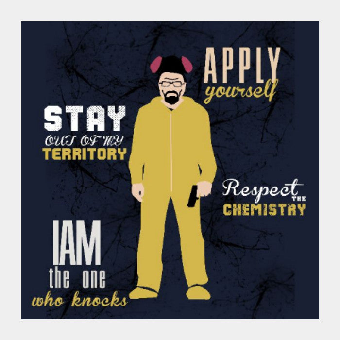 Square Art Prints, Breaking Bad Qoutes