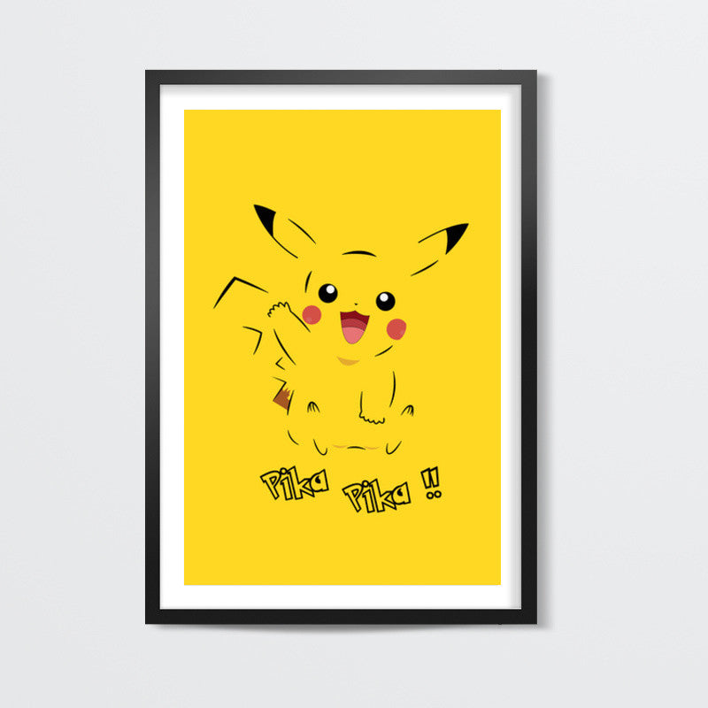 Pokemon Pikachu Wall Art