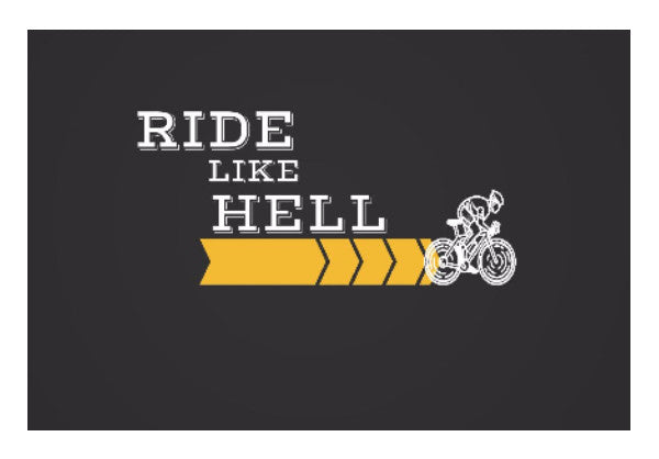 Wall Art, Ride Like Hell, - PosterGully