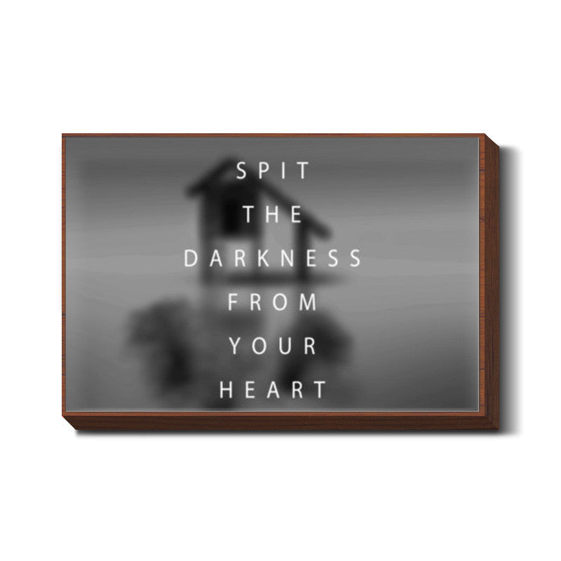 SPIT THE DARKNESS Wall Art