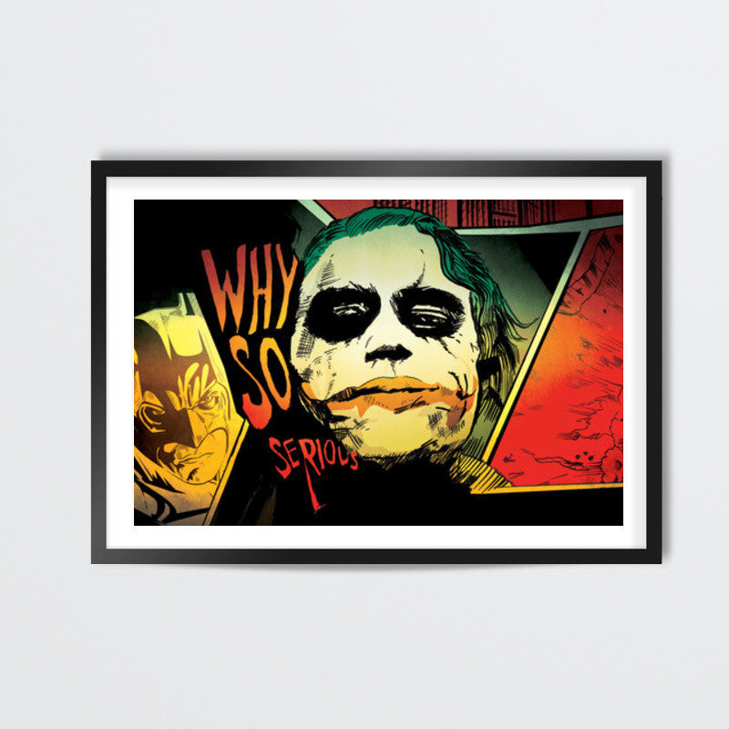 Why so Serious | The Joker Wall Art