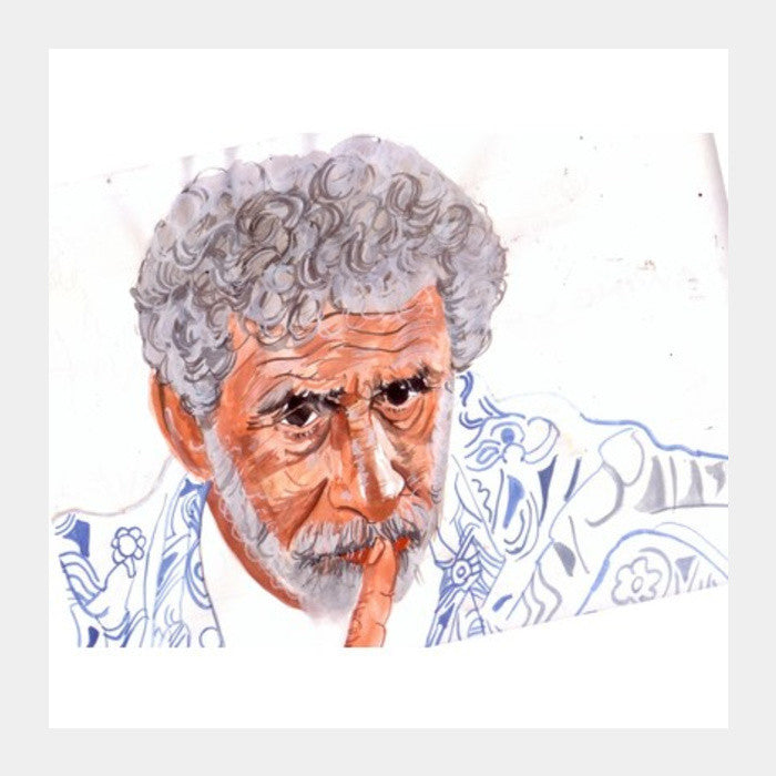 Square Art Prints, Versatile Naseeruddin Shah silences critics with his performances Square Art Prints