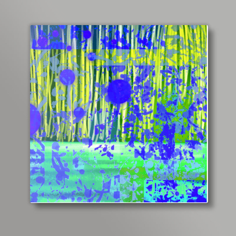 Neon Forest Square Art Prints