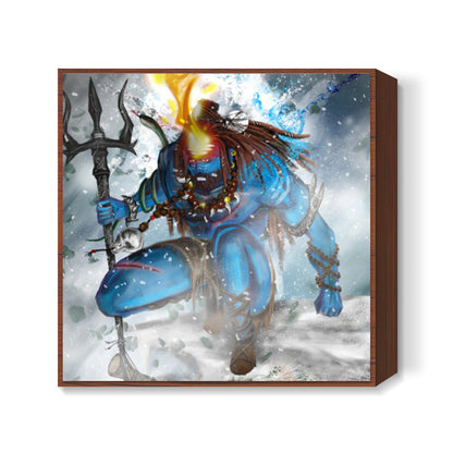 Fierce Shiva Square Art Prints