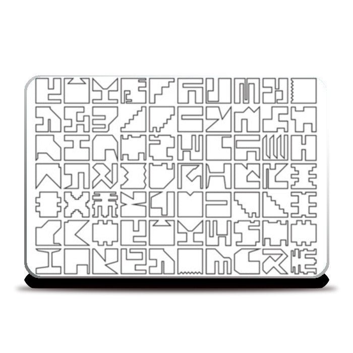 Laptop Skins, Printed Pixels Laptop Skins