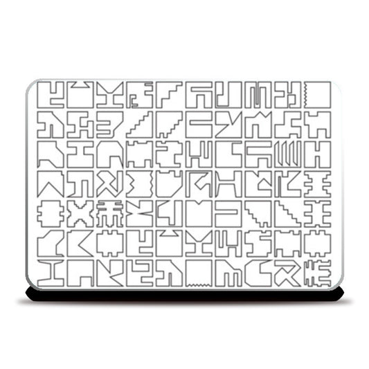 Laptop Skins, Printed Pixels Laptop Skins