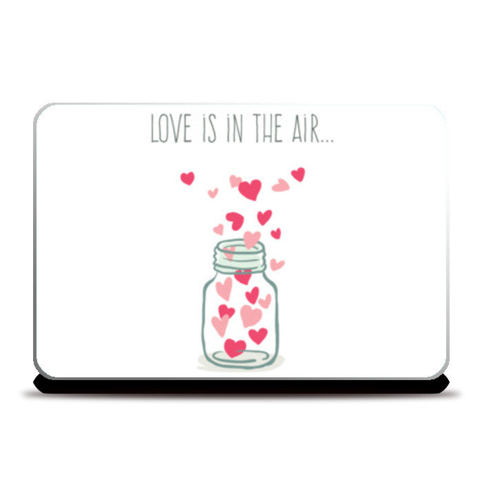 love is in the air! Laptop Skins